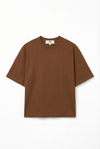 Mocha Brown Boxy Fit T-Shirt