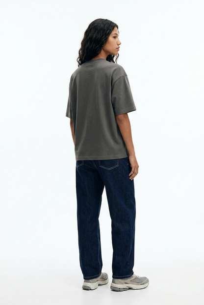 Charocal Boxy Fit T-Shirt